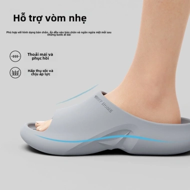 Dép cặp đôi không khí đệm mát xa, chống trượt, chống mùi, thoải mái, 189.999 VND
