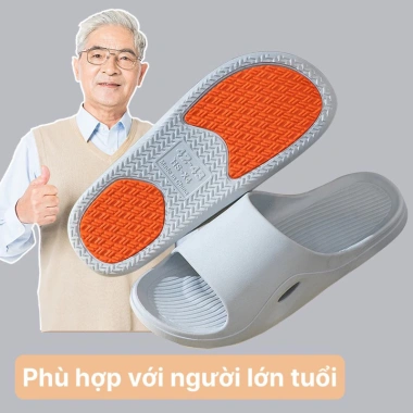 Dép chống trơn trượt cho người già, phụ nữ có thai – Độ bám cao, an toàn, giảm đau, chỉ 90.000₫ 2