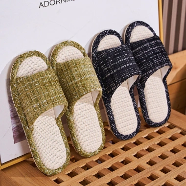 Đép chống trượt Dragoon Cotton và vải lanh - nhà, khách, cặp đôi, giá 99.999đ 2 Đép chống trượt Dragoon Cotton và vải lanh - nhà, khách, cặp đôi, giá 99.999đ 2