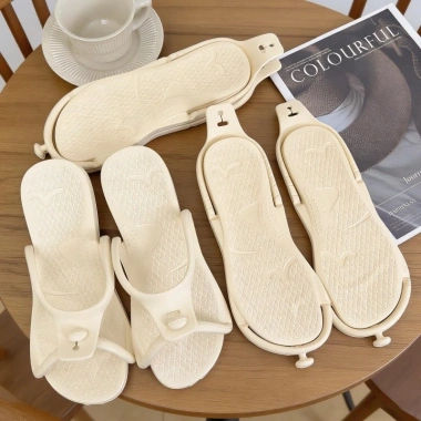 Dép chống trượt EVA họa tiết 3D gập lại, nhẹ, thoải mái cho du lịch và đeo hàng ngày - Giá chỉ 100.461₫ 6