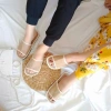 Dép cói nữ Q12 - Kẹp quai nhung, xỏ ngón, thích hợp trong nhà, văn phòng, đi biển, giảm giá 55k 8