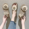 Dép Cói Vintage Phong Cách Hàn Quốc - Siêu Mềm, Giá 71.000₫, Giảm Giá Đặc Biệt 9