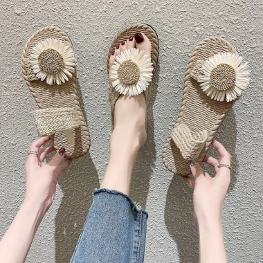 Dép Cói Vintage Phong Cách Hàn Quốc - Siêu Mềm, Giá 71.000₫, Giảm Giá Đặc Biệt