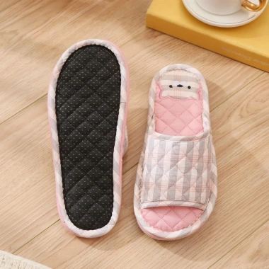 Dẹ́p Cotton 3 Lớp Cao Cấp - Êm Ái, Chống Trượt, Dùng Văn Phòng và Spa - 122k 4