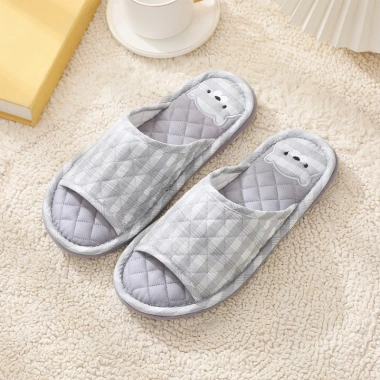 Dẹ́p Cotton 3 Lớp Cao Cấp - Êm Ái, Chống Trượt, Dùng Văn Phòng và Spa - 122k 7