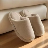 Dép Cotton XIXITIAO Màu Trơn Sang Trọng Cặp Đôi Giữ Ấm Mùa Đông Nam Nữ Giá Ưu Đãi 180k 2