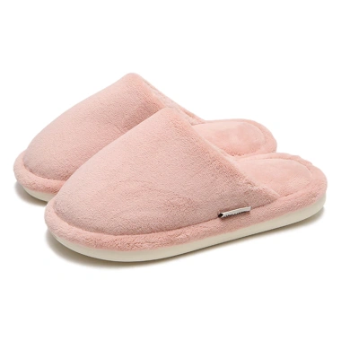 Dép Cotton XIXITIAO Màu Trơn Sang Trọng Cặp Đôi Giữ Ấm Mùa Đông Nam Nữ Giá Ưu Đãi 180k