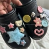 Dép Crocs Classic MEOXINHSTUDIO Gắn Charm Ngôi Sao Xanh Sắc Màu Cute Đẹp 365k 4