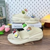 Dép Cross 2 quai đế cao dày 5-5.5cm, tặng bộ hình gắn nâu kem - Giá chỉ 209.000đ 9