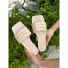 Dép Đế Bệt Da Quai Ngang Tiểu Thư Thanh Lịch Êm Chân Đi Biển Lytishoes G123 205k 8