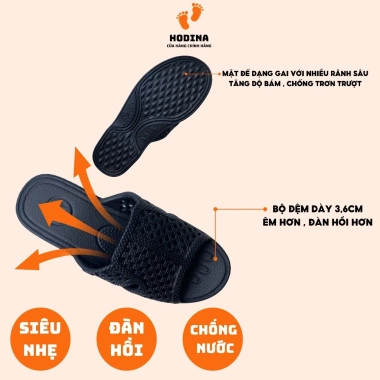 Dép Đi Trong Nhà Chống Trượt Siêu Nhẹ Nam Nữ Cao Cấp – Giá Khuyến Mãi 66.000₫ 4 Dép Đi Trong Nhà Chống Trượt Siêu Nhẹ Nam Nữ Cao Cấp – Giá Khuyến Mãi 66.000₫ 4