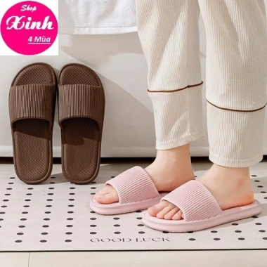 Dép Đi Trong Nhà Khách Sạn Văn Phòng Sọc Quai Ngang Nam Nữ Siêu Nhẹ Êm Chân – Giá 19.400₫