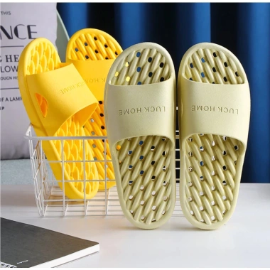 Dép đi trong nhà lỗ thoáng khí, êm nhẹ, chống trơn, nam nữ, giá chỉ 33.000đ