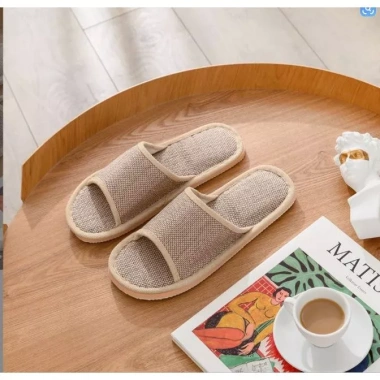 Dép Đi Trong Nhà và Văn Phòng DP209 - Giày Dép Vải Nam Nữ Mẫu Trơn Giá Giảm 54.000 VND 10