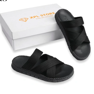 Dép Doctor nam quai dù cao cấp, đế khâu chỉ toàn vòng, sang trọng mùa hè du lịch - 165.878₫