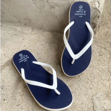 Dép đôi kẹp xỏ ngón nam nữ, quai trắng đẳng cấp - Đi biển, chịu mưa, chỉ 59.000₫