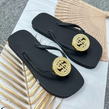 Dép Đồng Tiền Đỉnh Đá San San - Dép kẹp xỏ ngón nữ thời trang, êm chân, thích hợp đi du lịch, đi chơi 8 Dép Đồng Tiền Đỉnh Đá San San - Dép kẹp xỏ ngón nữ thời trang, êm chân, thích hợp đi du lịch, đi chơi 8