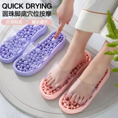 Dép Du Lịch Gấp Đôi Im Lặng Di Động Nam Nữ Phòng Tắm, Máy Bay, Massage 70k