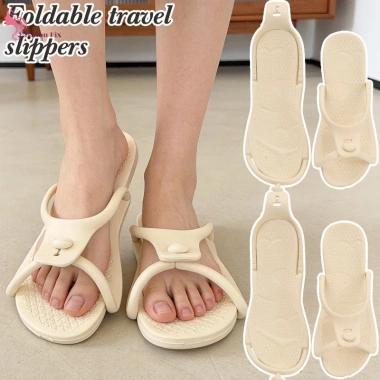 Dép du lịch gấp EVA mùa hè, chống trơn trượt, nhẹ nhẹ, dùng trong nhà và đi biển