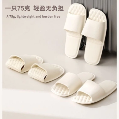 Dép du lịch gập lại siêu nhẹ, giày đi biển di động, chống trượt, phù hợp mùa hè, công sở & khách sạn - Giá ưu đãi 168k 5