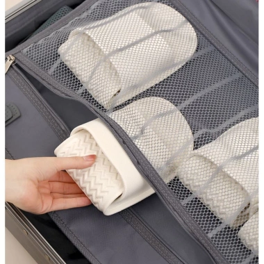 Dép du lịch gập lại siêu nhẹ, giày đi biển di động, chống trượt, phù hợp mùa hè, công sở & khách sạn - Giá ưu đãi 168k 6