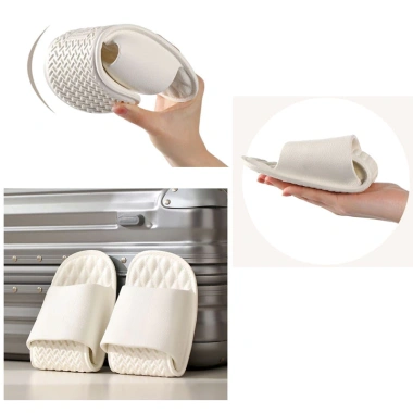 Dép du lịch gập lại siêu nhẹ, giày đi biển di động, chống trượt, phù hợp mùa hè, công sở & khách sạn - Giá ưu đãi 168k 7
