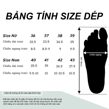 Dép đúc bánh mỳ nam nữ quai ngang trong nhà bản vân nhám - Siêu nhẹ, chống trượt, giảm 16%
