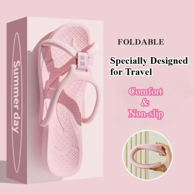Dép gấp nữ HEALMEYOU - Đế EVA chống trượt, xỏ ngón thoải mái, du lịch di động, giá chỉ 95.580₫ 7 Dép gấp nữ HEALMEYOU - Đế EVA chống trượt, xỏ ngón thoải mái, du lịch di động, giá chỉ 95.580₫ 7