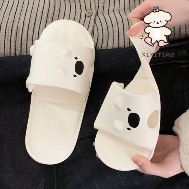 Dép Gấu Đế Mềm Gập Lại Siêu Thoải Mái Cho Nam Nữ - Phù Hợp Du Lịch & Phòng Tắm 5