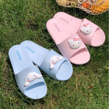 Dép Hello Kitty Gập Lại Siêu Mềm, Chống Trơn Trượt - Du Lịch và Công Sở 190k 6