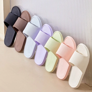 Dẹ́p Kẻ Tăm Siêu Nhẹ 88.539 SLGD - Dẹ́p Massage Văn Phòng, Khách Sạn, Spa, EVA Êm Chống Trượt, Giá 24,999 VND 2