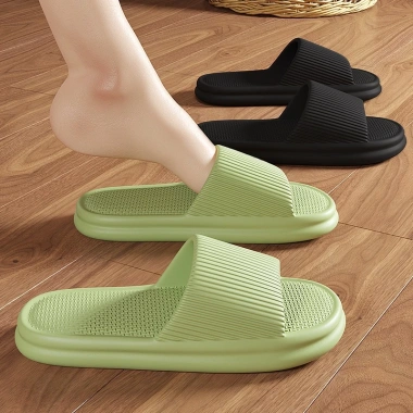 Dép Kẻ Tăm Siêu Nhẹ Êm Chân Chống Trơn Trượt Nhà Văn Phòng Khách Sạn Giá 24.999 VND