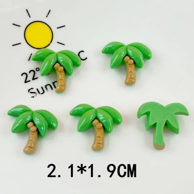 Dép kem mùa hè mát mẻ Sun Umbrella cây dừa bikini cream keo DIY nhựa phụ kiện 2.916 VNĐ 3
