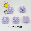 Dép kem mùa hè mát mẻ Sun Umbrella cây dừa bikini cream keo DIY nhựa phụ kiện 2.916 VNĐ 6