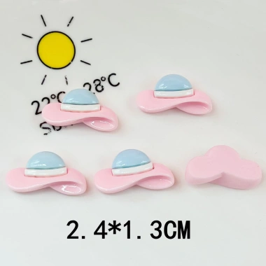 Dép kem mùa hè mát mẻ Sun Umbrella cây dừa bikini cream keo DIY nhựa phụ kiện 2.916 VNĐ 8