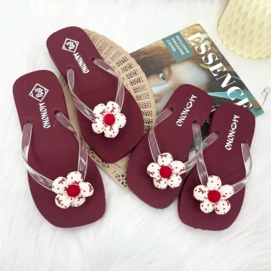 Dép kẹp hoa trong xỏ ngón đinh hoa xinh, quai chắc, êm chân - Mẹ & bé du lịch 70.000đ 2