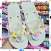 Dép Kẹp Xỏ Ngón Mix Charm Đi Dã Ngoại, Biển, Du Lịch Mùa Hè Tặng 14 Sticker Giá 30k 3