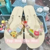 Dép Kẹp Xỏ Ngón Mix Charm Đi Dã Ngoại, Biển, Du Lịch Mùa Hè Tặng 14 Sticker Giá 30k 4