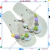 Dép Kẹp Xỏ Ngón Mix Charm Đi Dã Ngoại, Biển, Du Lịch Mùa Hè Tặng 14 Sticker Giá 30k 8