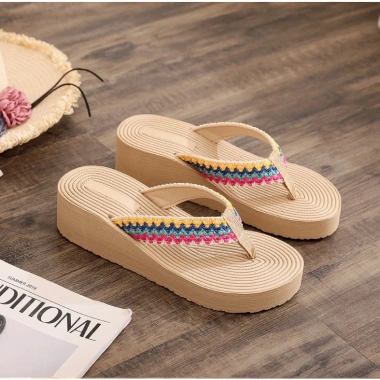 Dép kẹp xỏ ngón nữ đế xuồng cao DN45 - mềm êm, thích hợp đi trong nhà, du lịch, văn phòng, giảm giá 69k 10 Dép kẹp xỏ ngón nữ đế xuồng cao DN45 - mềm êm, thích hợp đi trong nhà, du lịch, văn phòng, giảm giá 69k 10