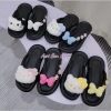 Dép Kẹp Xỏ Ngón Nữ Hello Kitty Gắn Charm Nơ EVA Siêu Nhẹ Chống Trơn Trượt Giá 59k 2