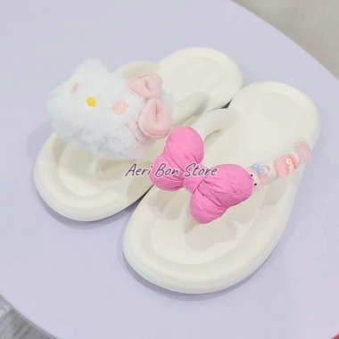 Dép Kẹp Xỏ Ngón Nữ Hello Kitty Gắn Charm Nơ EVA Siêu Nhẹ Chống Trơn Trượt Giá 59k 3 Dép Kẹp Xỏ Ngón Nữ Hello Kitty Gắn Charm Nơ EVA Siêu Nhẹ Chống Trơn Trượt Giá 59k 3