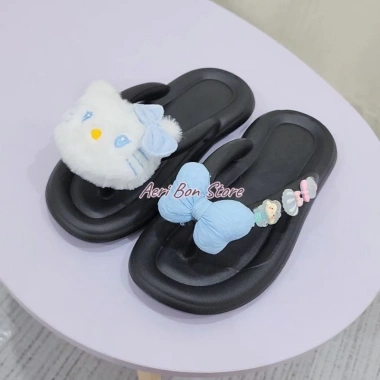 Dép Kẹp Xỏ Ngón Nữ Hello Kitty Gắn Charm Nơ EVA Siêu Nhẹ Chống Trơn Trượt Giá 59k 9 Dép Kẹp Xỏ Ngón Nữ Hello Kitty Gắn Charm Nơ EVA Siêu Nhẹ Chống Trơn Trượt Giá 59k 9