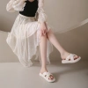 Dép Lê Chéo Nữ 2.023 Cao Cấp – Tiểu Thư Bánh Bèo, Đế Tăng Chiều Cao, Đẹp Cute Giá 75.000₫ 2