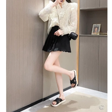 Dép Lê Chéo Nữ 2.023 Cao Cấp – Tiểu Thư Bánh Bèo, Đế Tăng Chiều Cao, Đẹp Cute Giá 75.000₫ 4