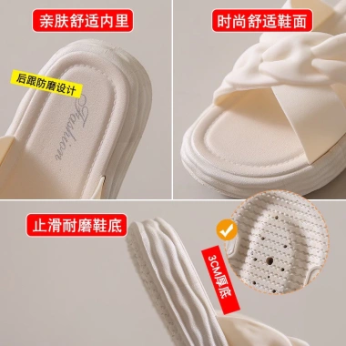 Dép Lê Chéo Nữ 2.023 Cao Cấp – Tiểu Thư Bánh Bèo, Đế Tăng Chiều Cao, Đẹp Cute Giá 75.000₫ 9