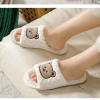 Dép Lê Nữ Lông Đi Trong Nhà Hình Gấu Cao Cấp – ấm áp, đế cao su siêu bền, bông mùa đông, 66.300₫ 5