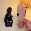 Dép lê nữ mũi vuông khoét lỗ ngang xỏ ngón đá - Đi biển xinh, size L16, chỉ 85.000₫ 8