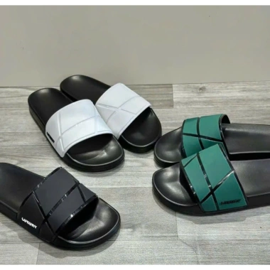 Dép lê quai ngang Lu kẻ đơn giản, thanh lịch, size 36-43, giảm giá 53.099 VND