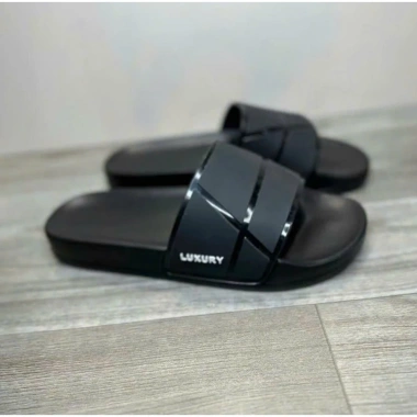 Dép lê quai ngang Lu kẻ đơn giản, thanh lịch, size 36-43, giảm giá 53.099 VND
